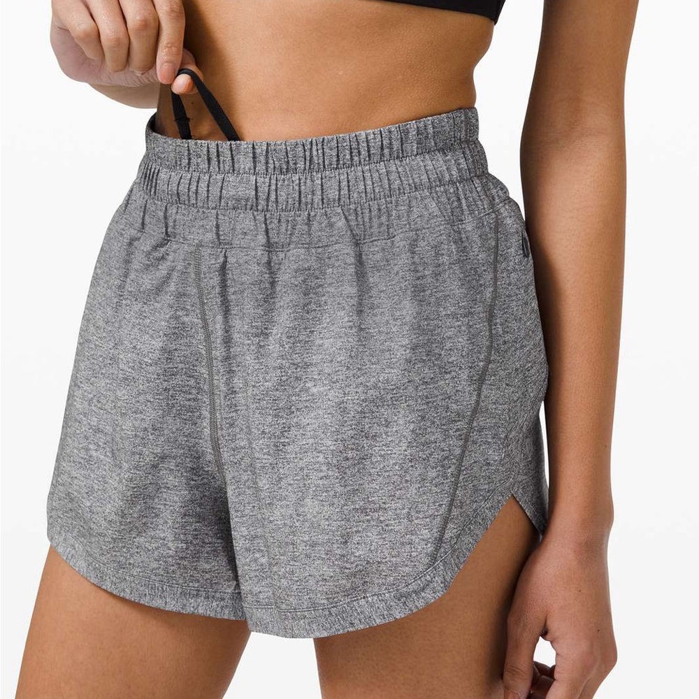 LULULEMON TRACK THAT HIGH RISE SHORTS 3”